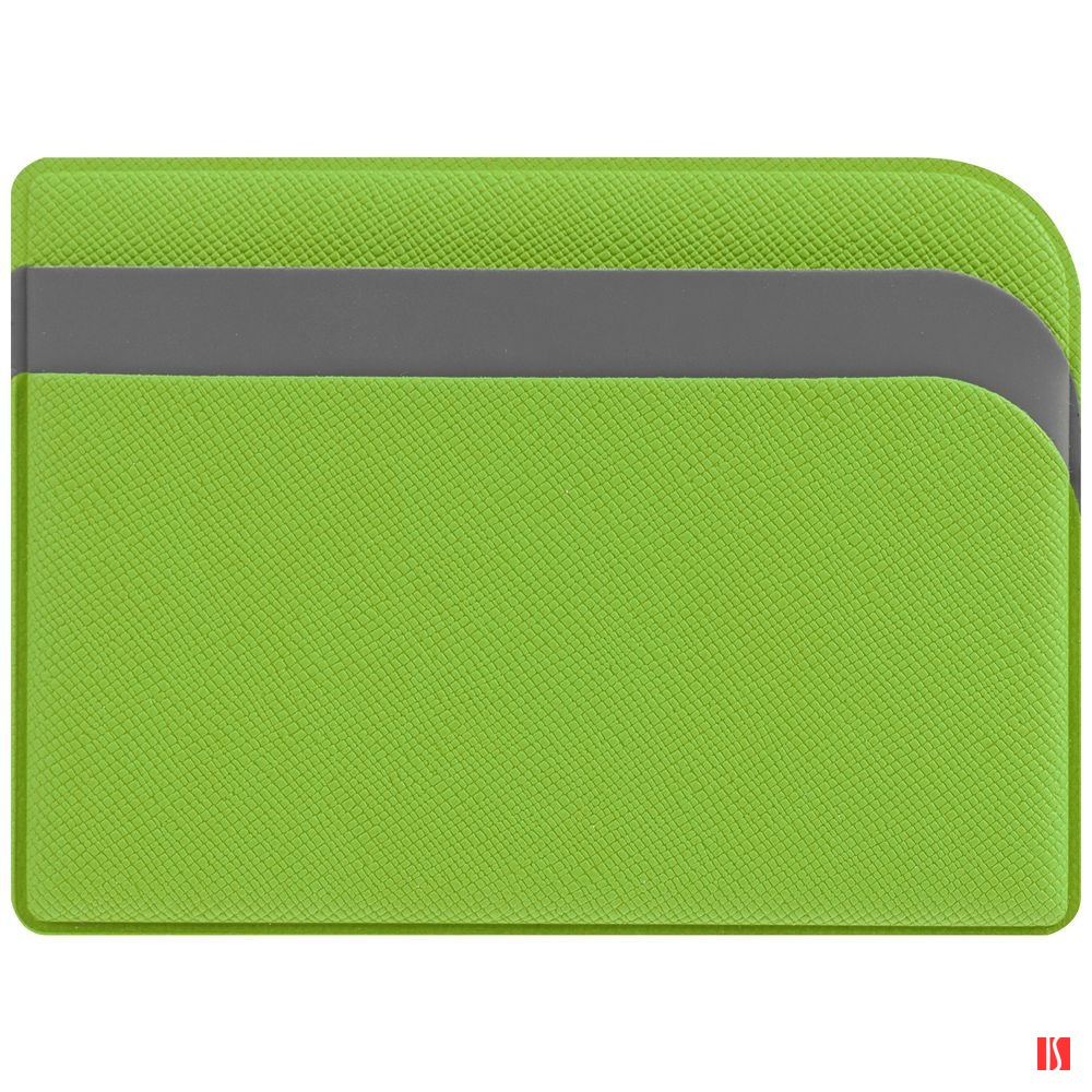 Чехол для карточек Dual, зеленый