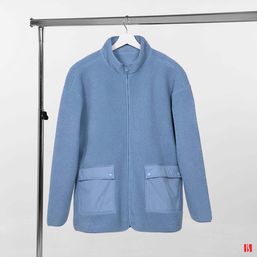 Куртка унисекс Oblako, голубая