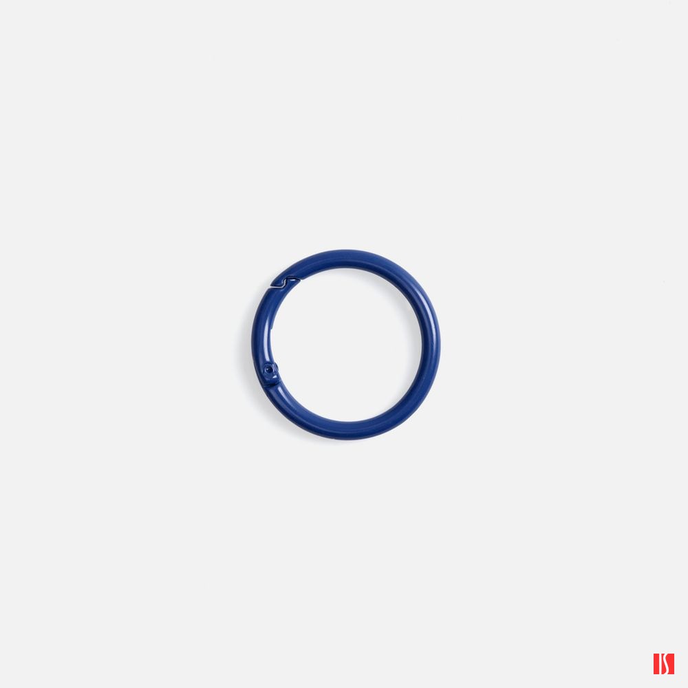 Карабин-кольцо Claus, L, синий