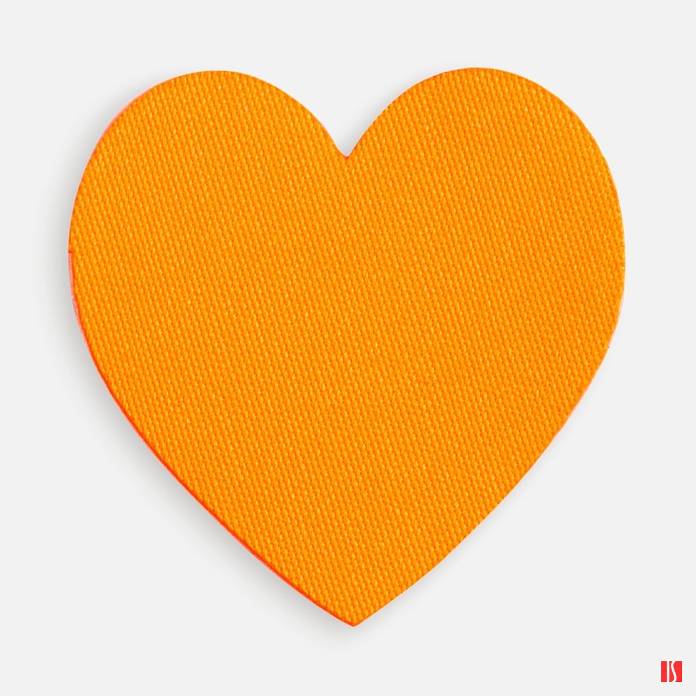 Наклейка тканевая Lunga Сor, M, оранжевый неон