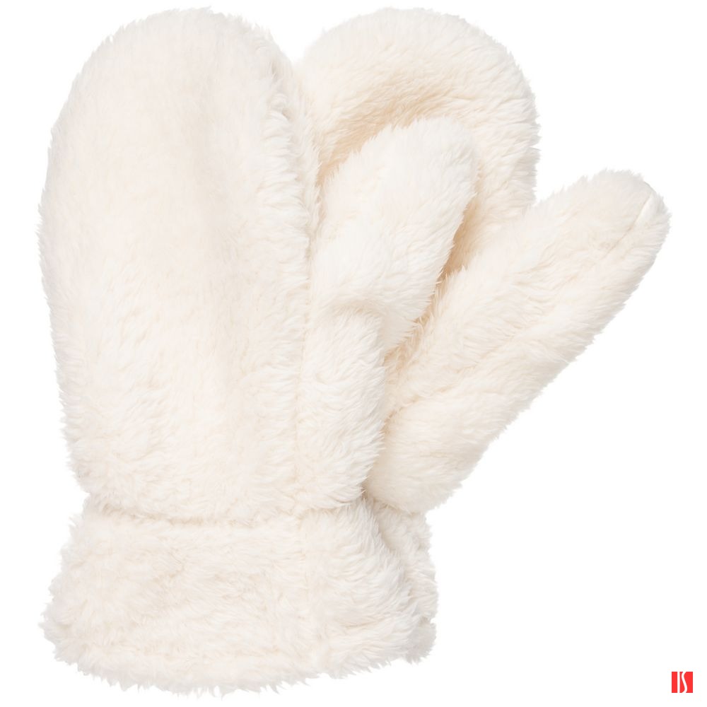 Варежки Flocky, молочно-белые