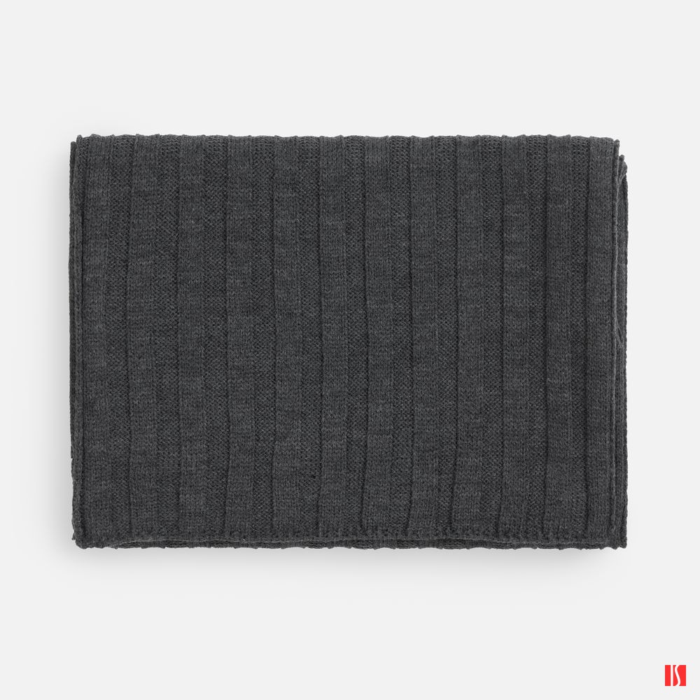 Шарф Metelitsa, темно-серый меланж