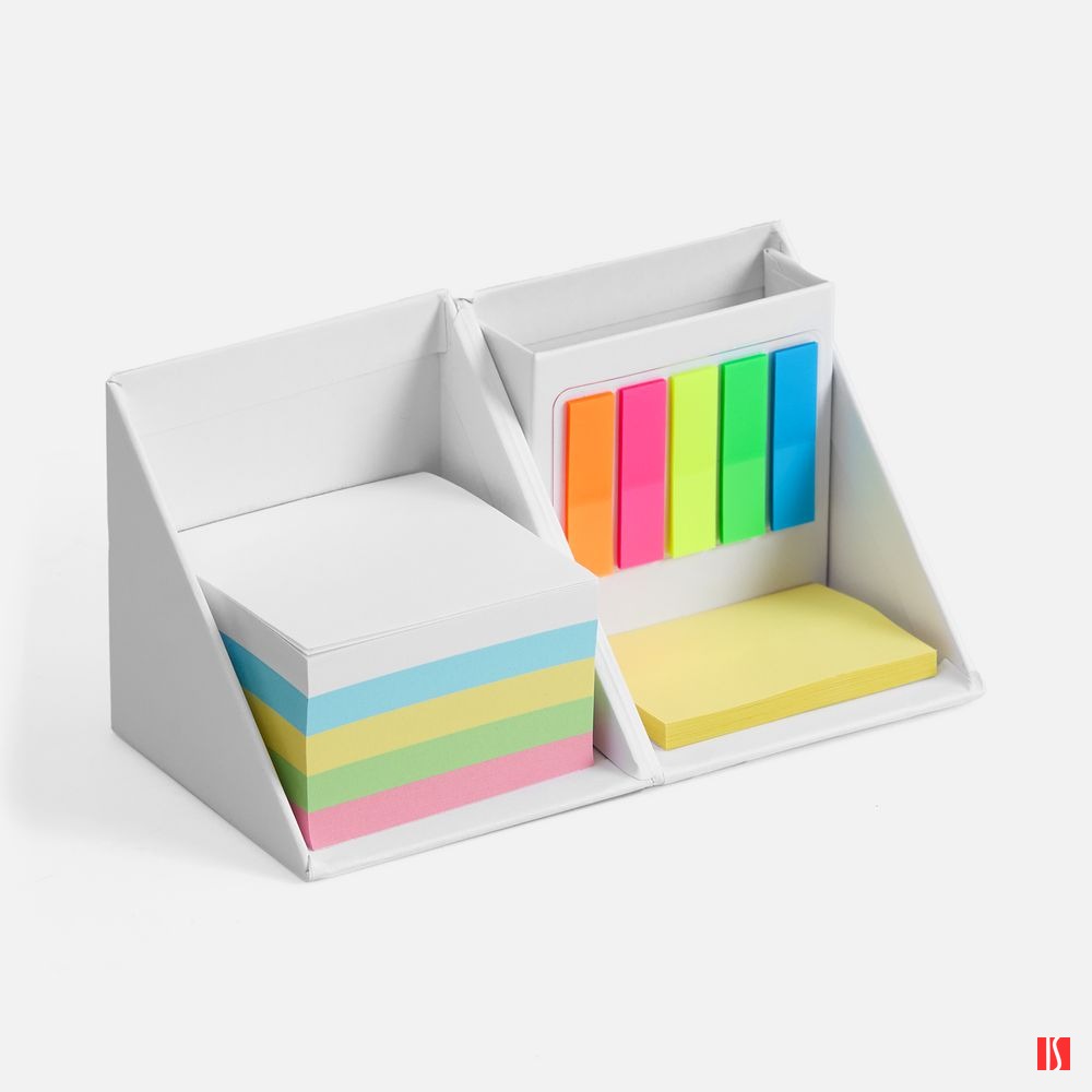 Купить Настольный набор со стикерами Mnemonic ver.2, белый Настольный набор со стикерами Mnemonic ver.2, белый