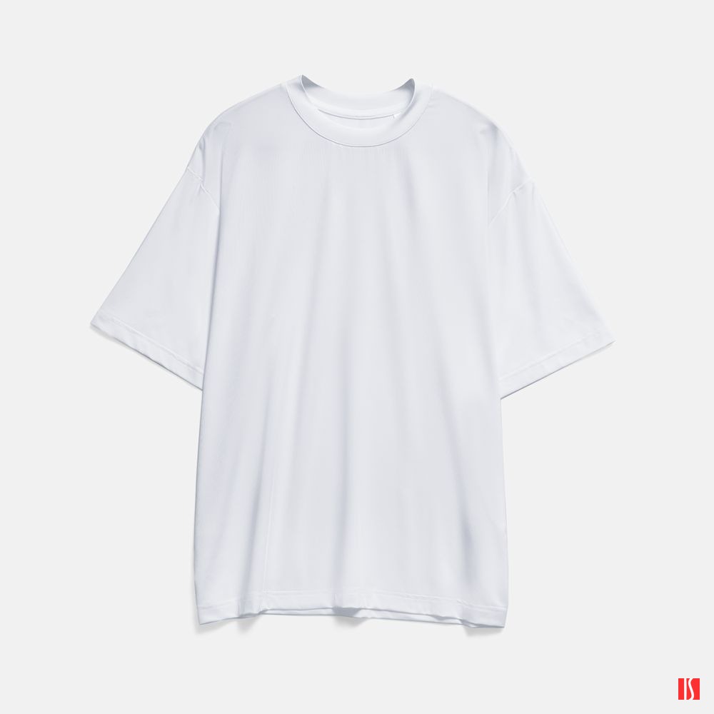 Футболка из бифлекса Morfiss, белая