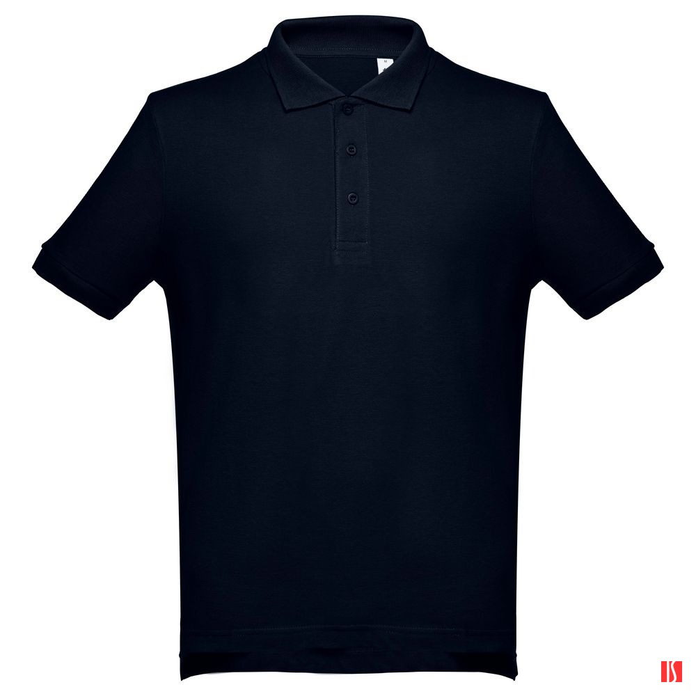 Рубашка поло мужская Adam, темно-синяя