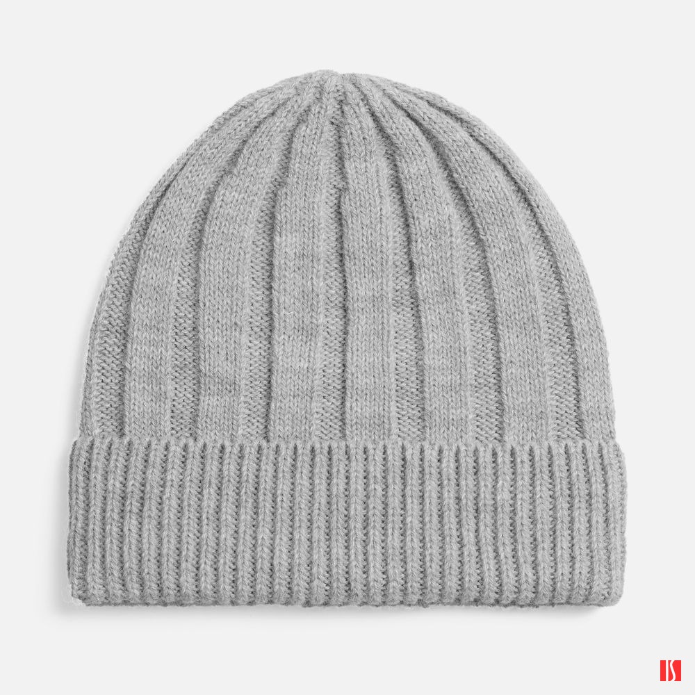 Шапка Bellish, светло-серый меланж