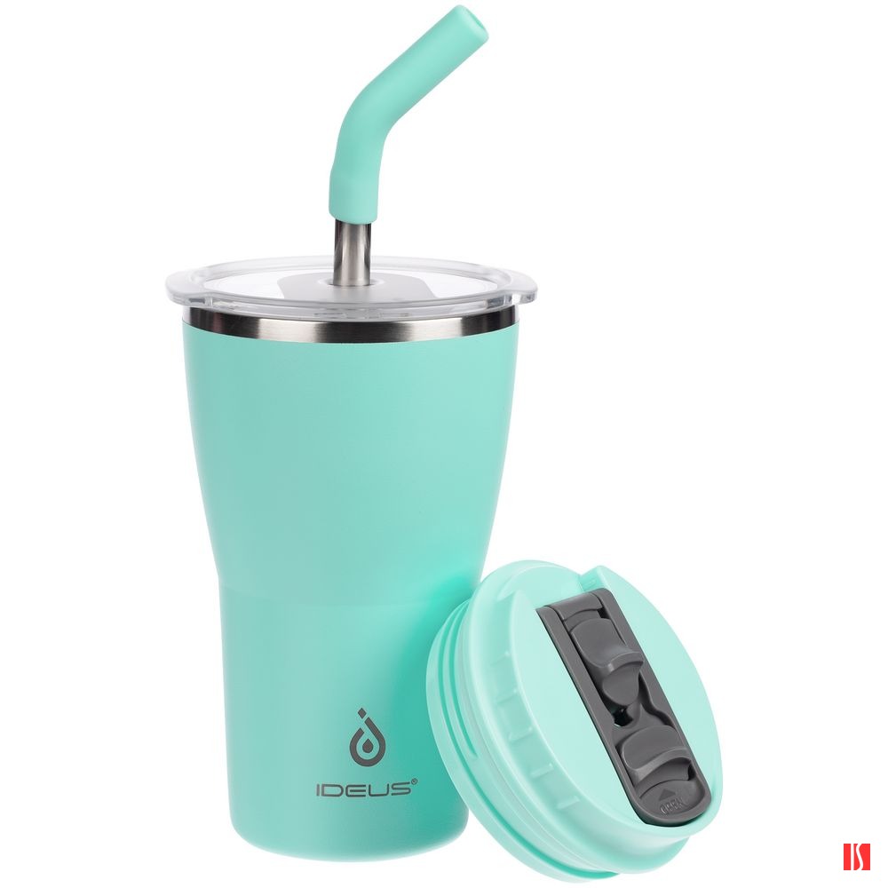 Термостакан Sapporo, бирюзовый