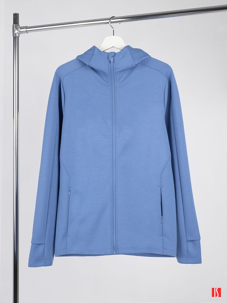 Купить Куртка с капюшоном унисекс Begi, синяя Куртка с капюшоном унисекс Begi, синяя