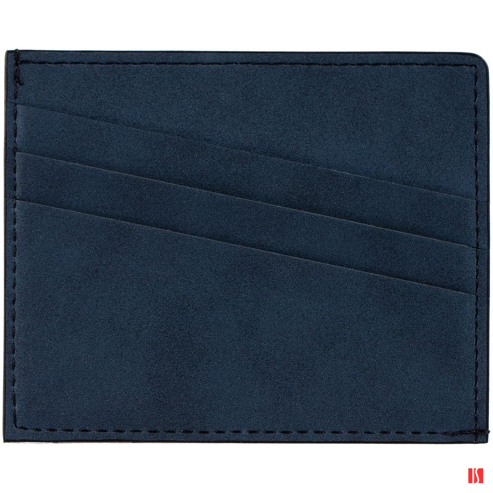 Чехол для карточек Nubuk, синий