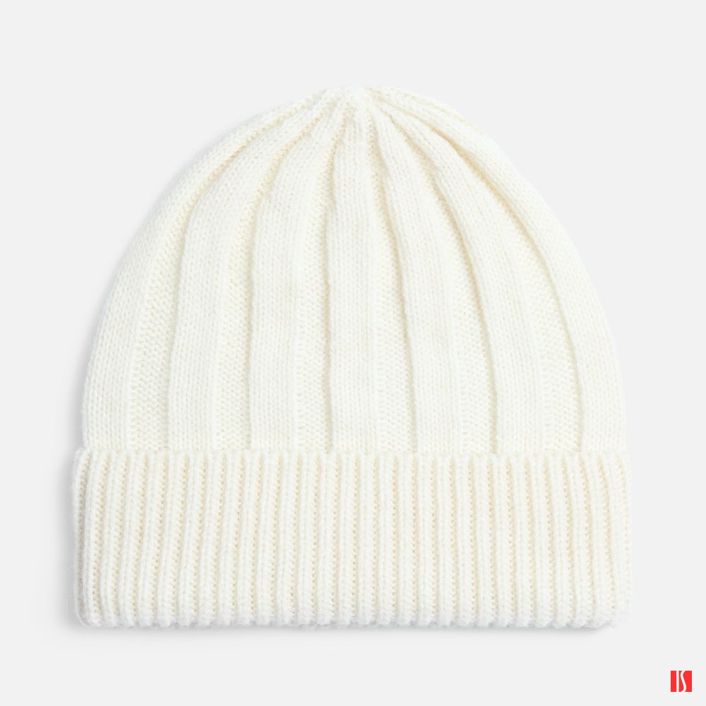 Шапка Bellish, белая (ванильная)