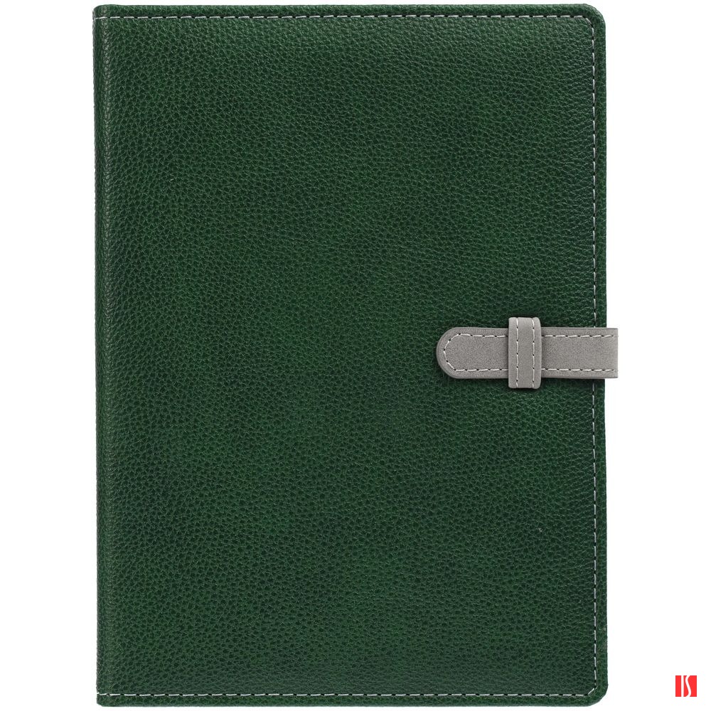 Ежедневник Cortex, недатированный, зеленый