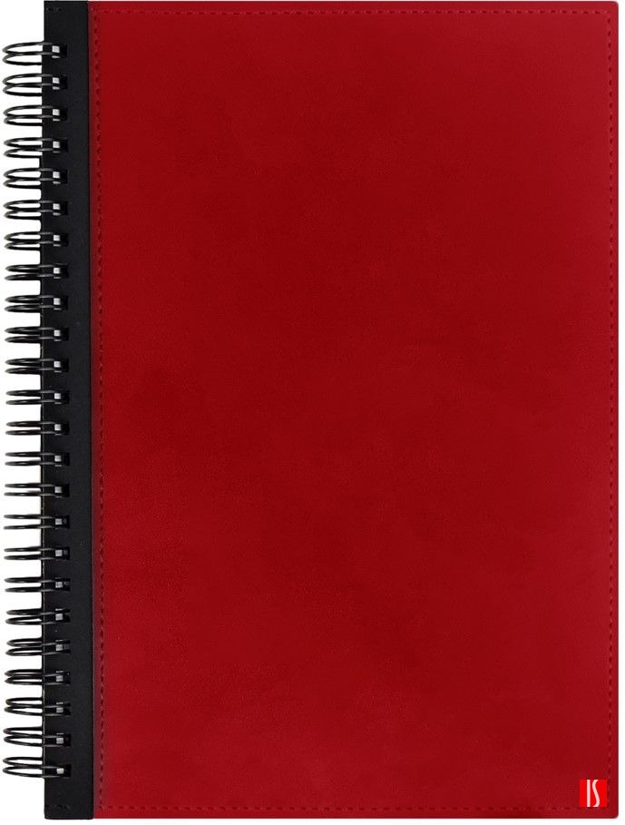 Ежедневник Notera Maxi, недатированный, красный