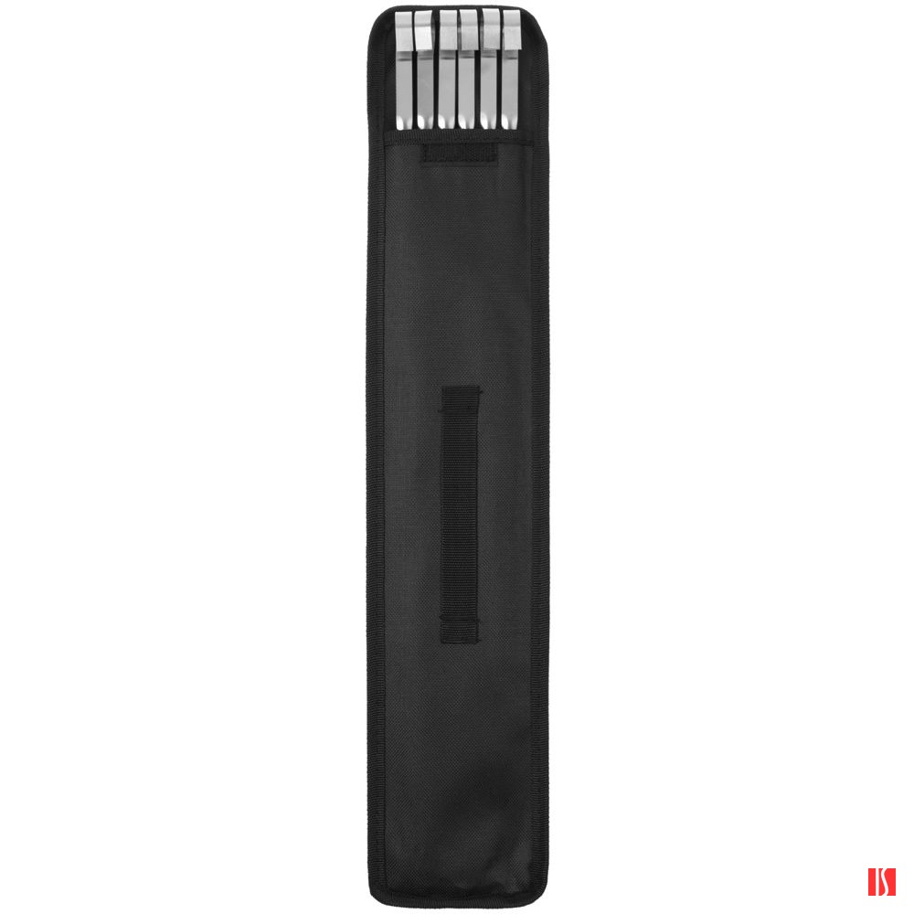 Набор шампуров в чехле Bower, ver.2, черный