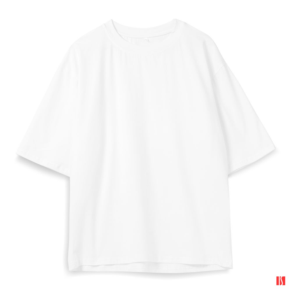 Футболка оверсайз унисекс Base Space, белая