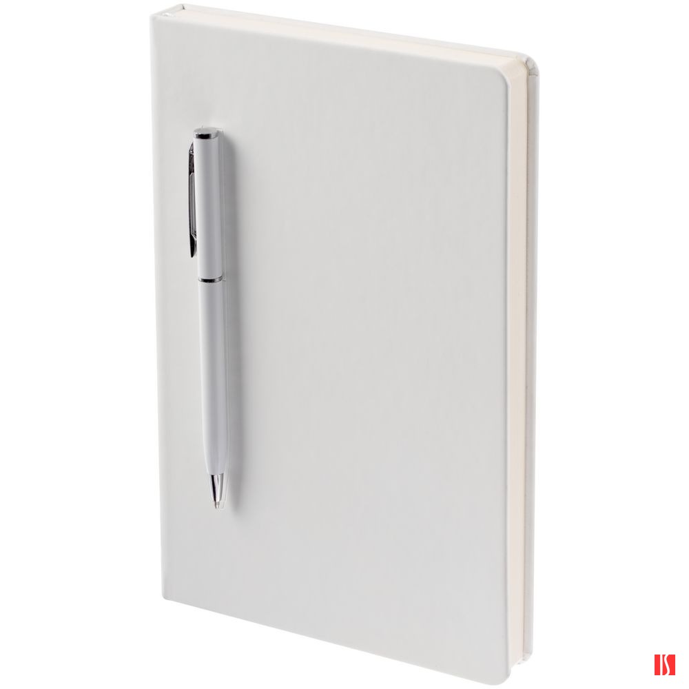 Ежедневник Magnet Shall, недатированный, белый