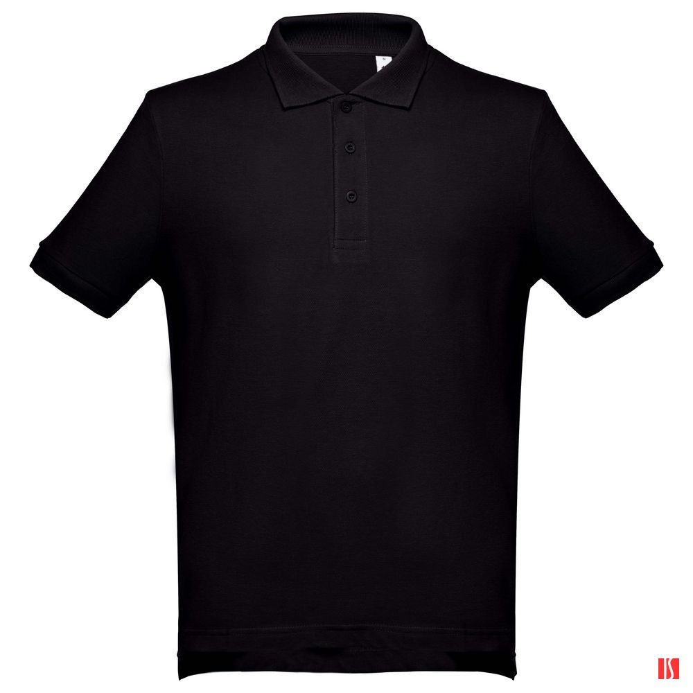 Рубашка поло мужская Adam, черная