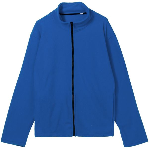 Куртка флисовая унисекс Manakin, ярко-синяя