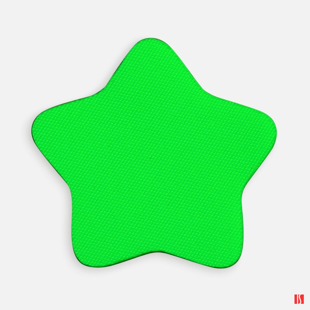 Наклейка тканевая Lunga Bial, M, зеленый неон