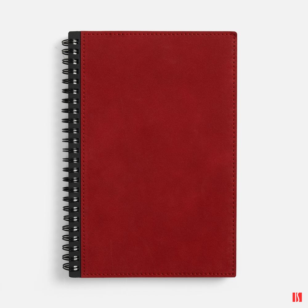 Ежедневник Notera, недатированный, красный