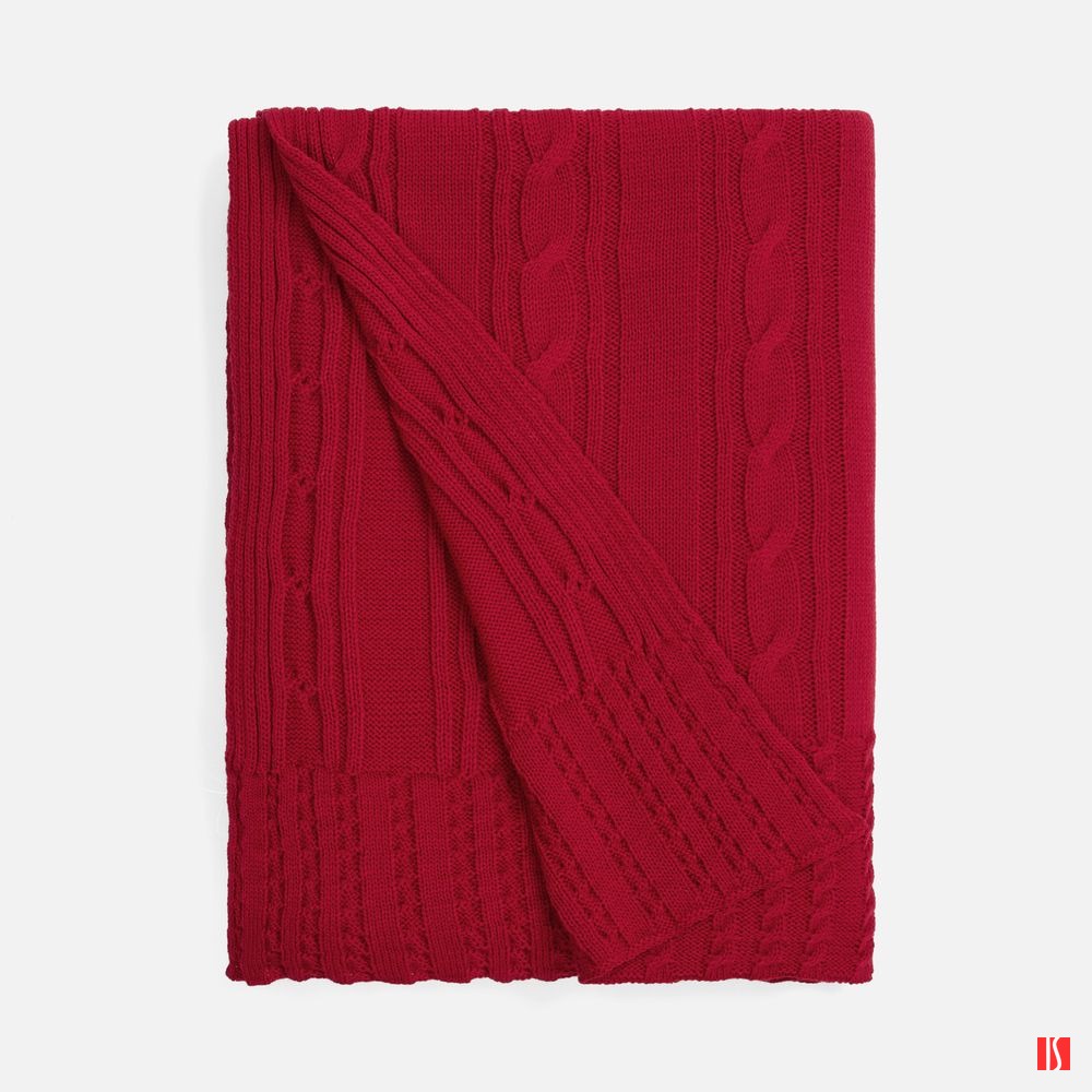 Плед Remitti, красный