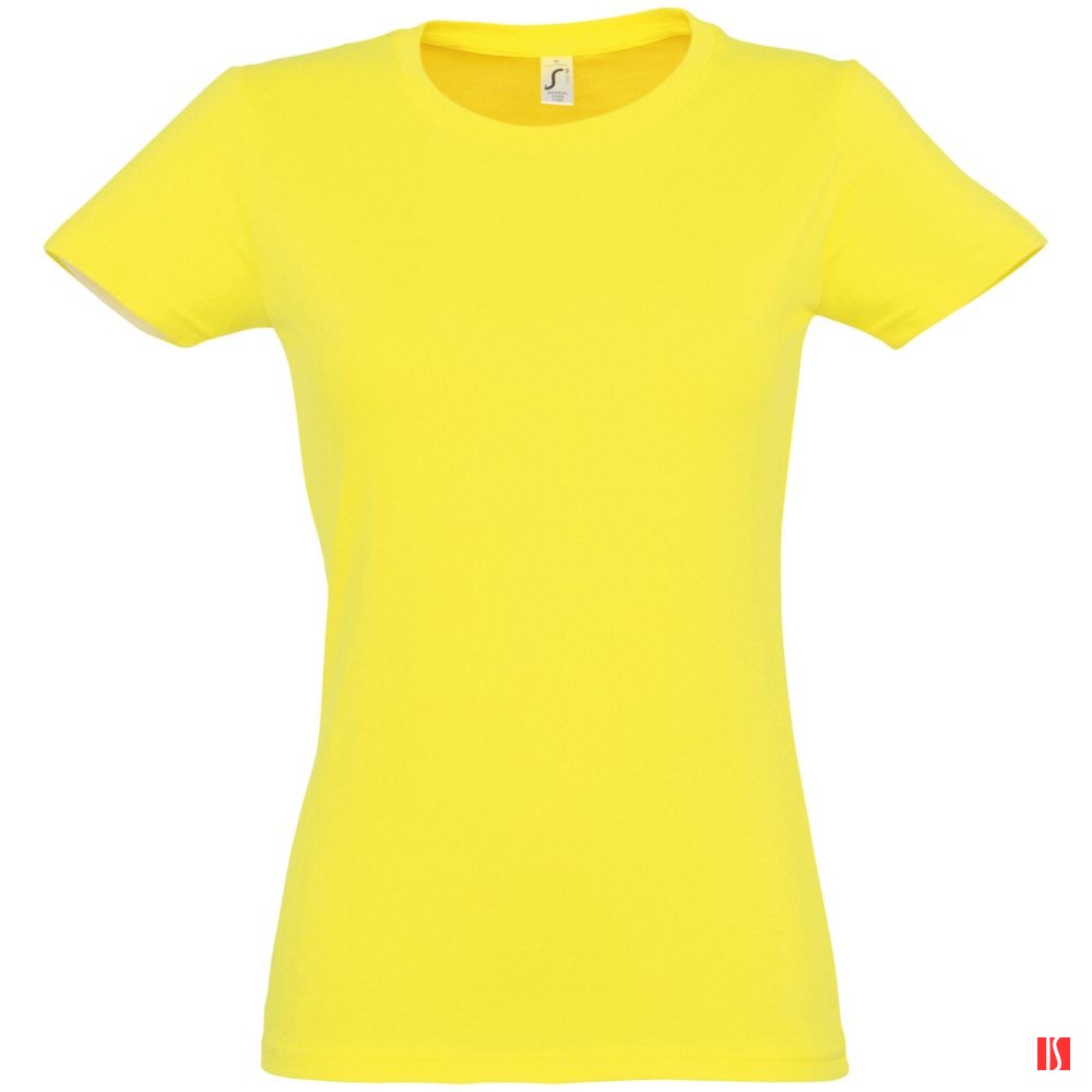 Купить Футболка женская Imperial Women 190, лимонная Футболка женская Imperial Women 190, лимонная