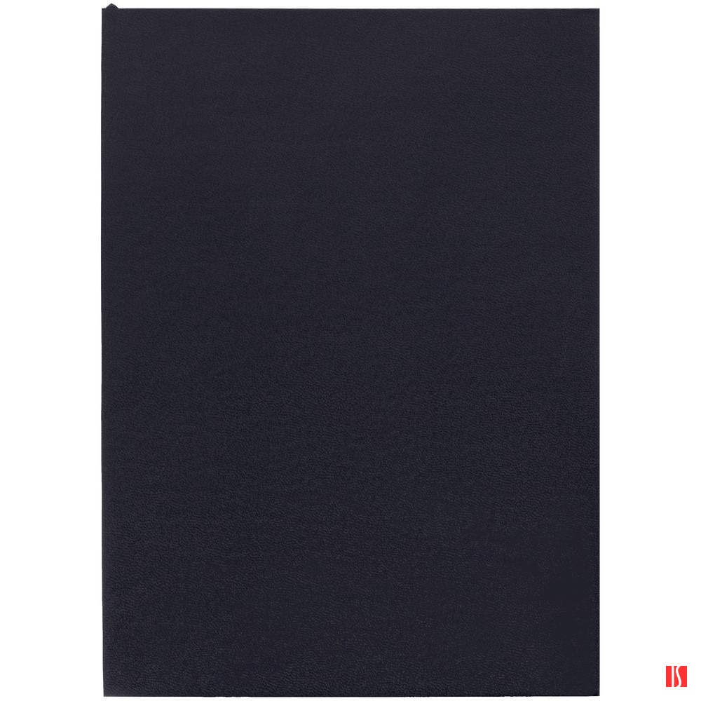 Ежедневник Flat Light, недатированный, иссиня-черный