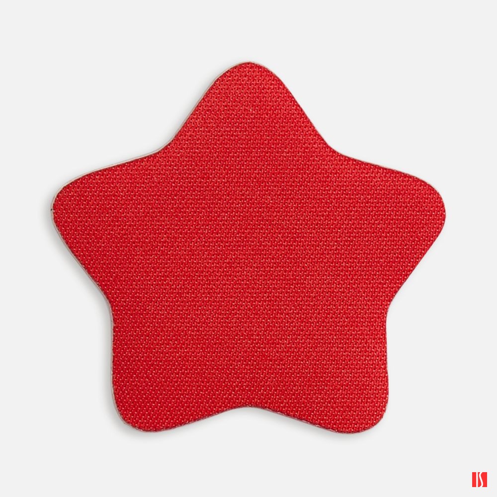 Наклейка тканевая Lunga Bial, M, красная