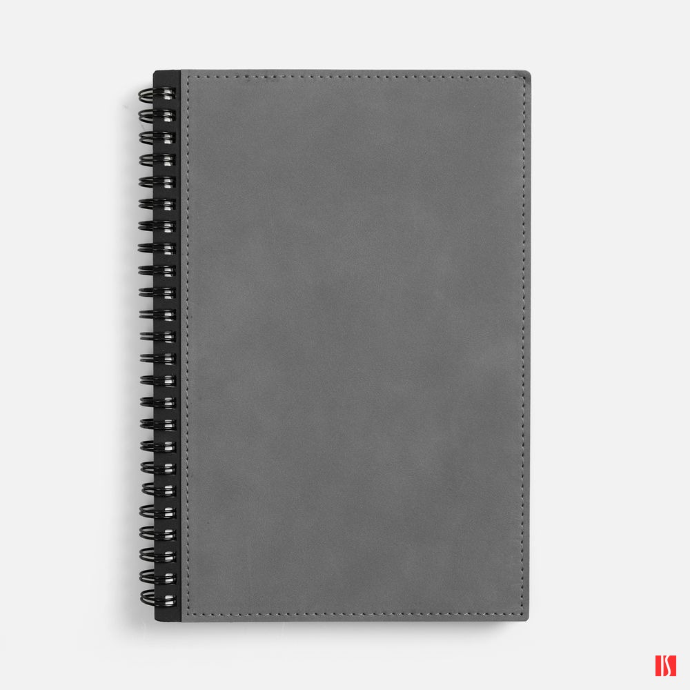 Ежедневник Notera, недатированный, серый