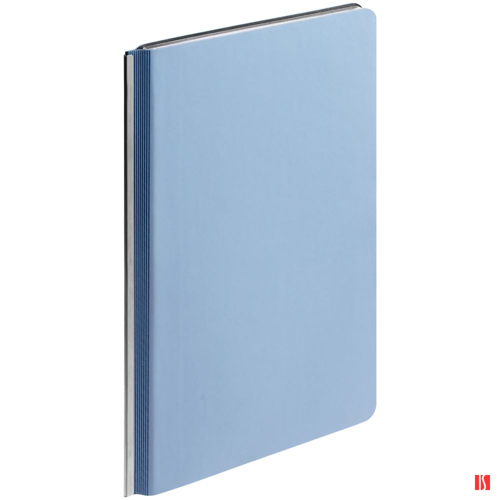 Ежедневник Aspect на заказ, недатированный, голубой