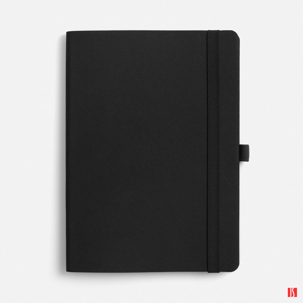 Ежедневник Peel Flex, недатированный, черный