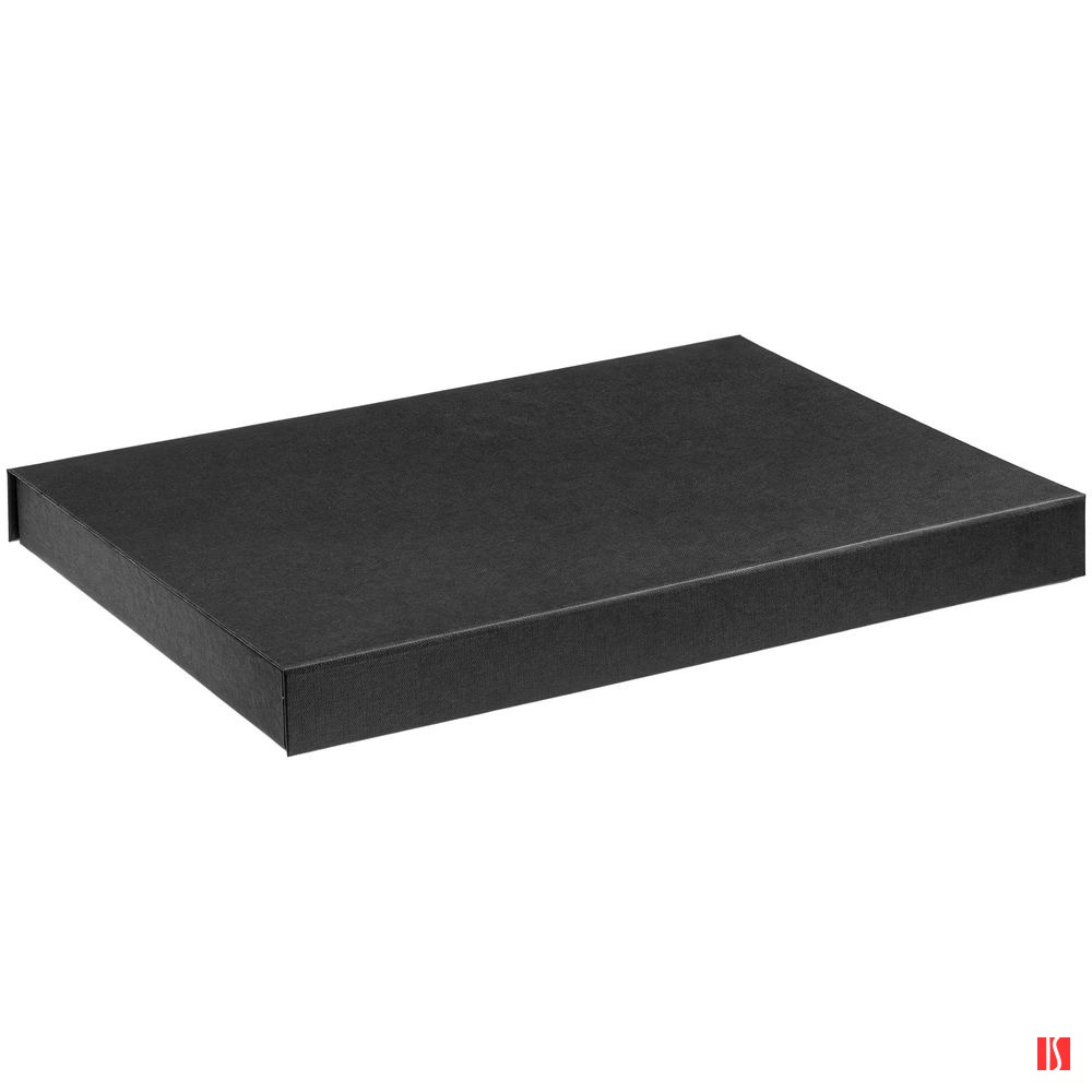 Коробка Roomy с ложементом под ежедневник ф.А4 и ручку, черная.