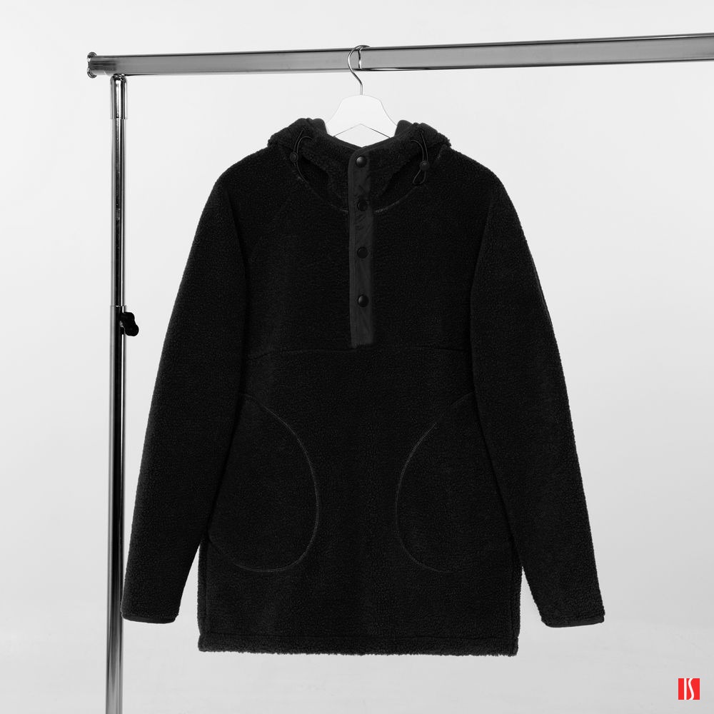 Анорак унисекс Oblako, черный