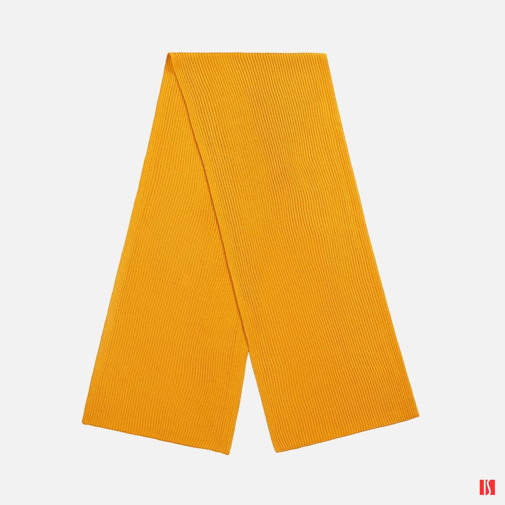 Шарф Nobilis Mono, желтый (медовый)