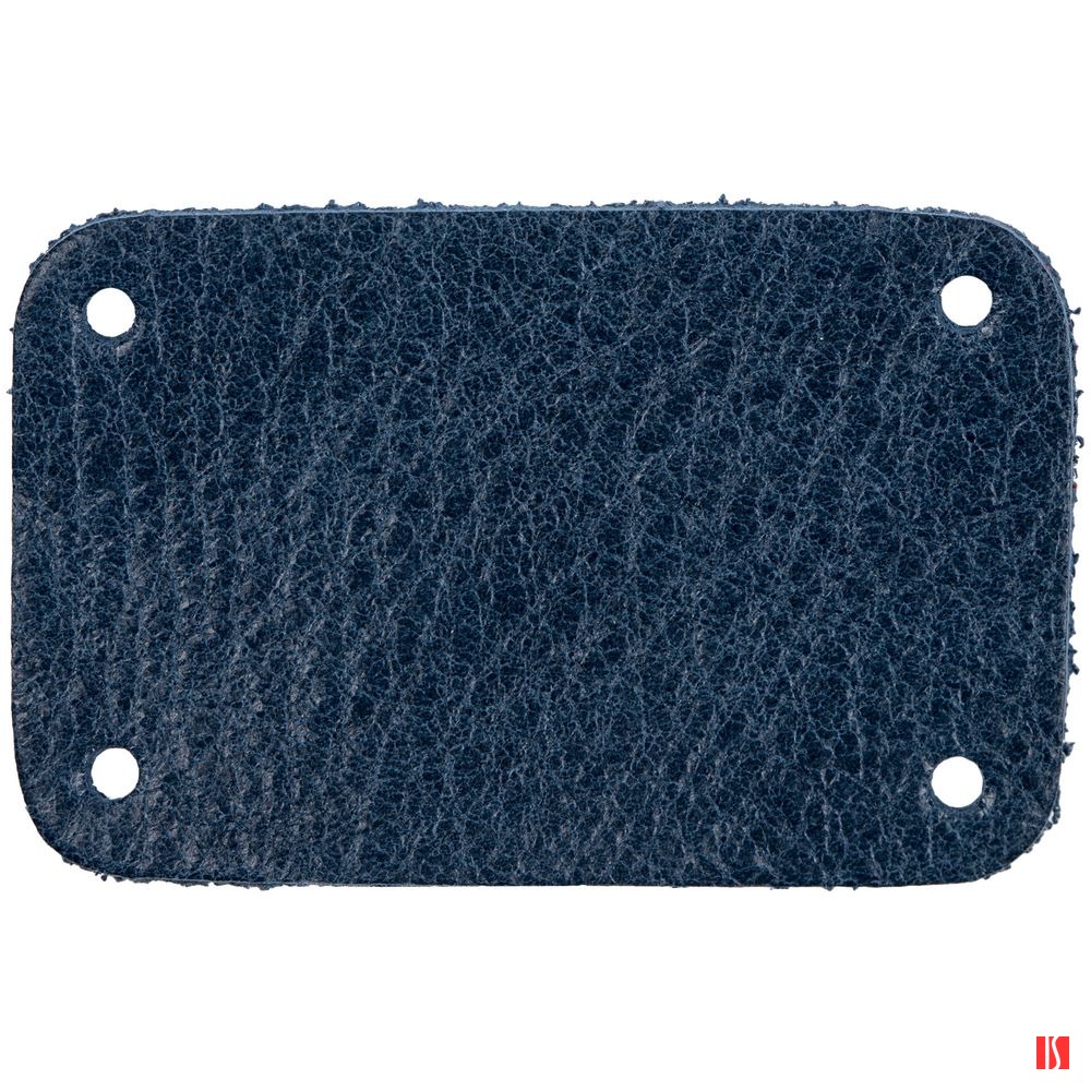 Лейбл кожаный Beta, S, синий