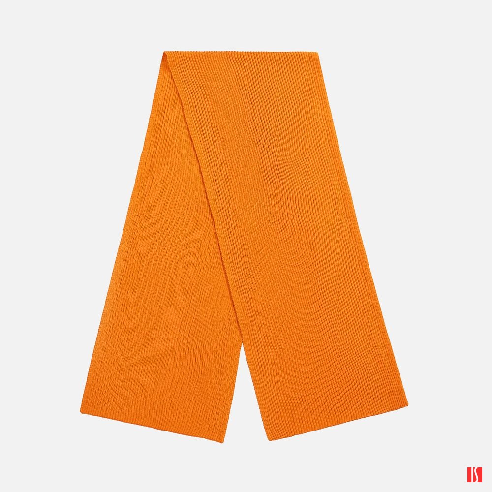 Шарф Nobilis Mono, оранжевый (абрикос)