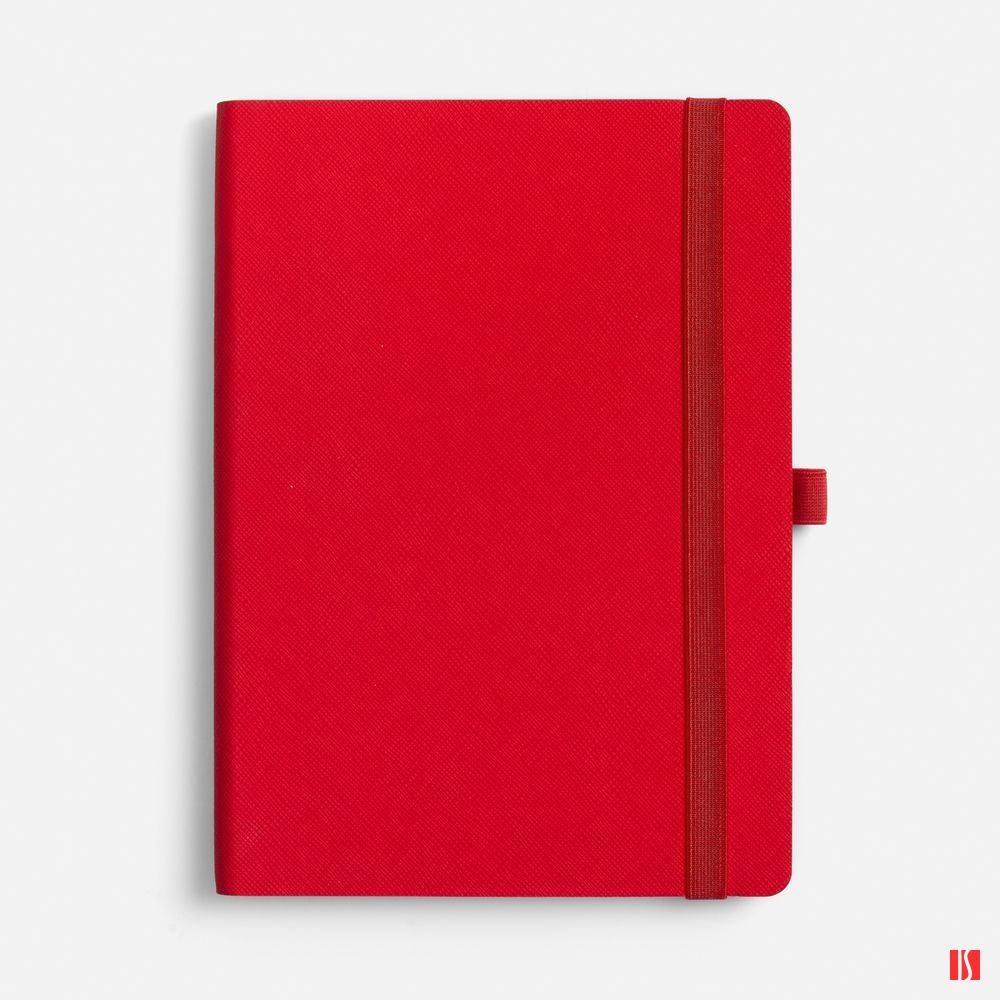 Ежедневник Peel Flex, недатированный, красный