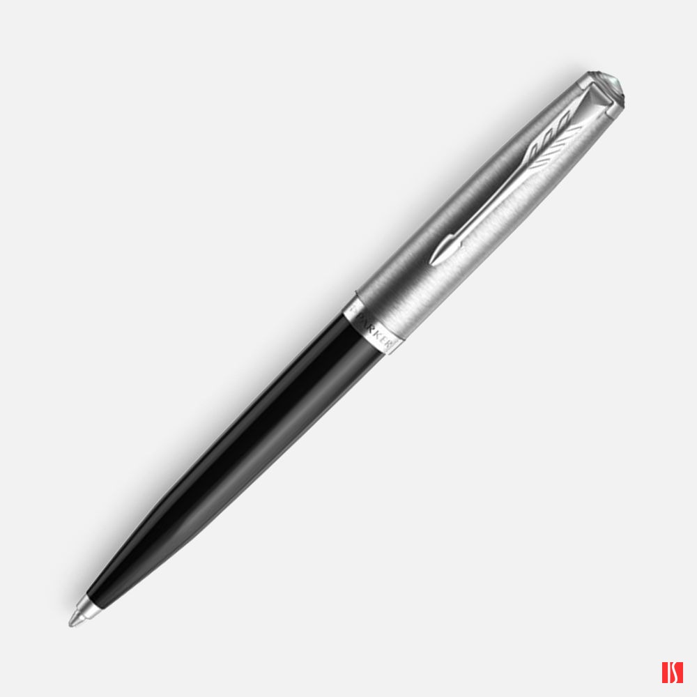Ручка шариковая Parker 51 Black CT, черная