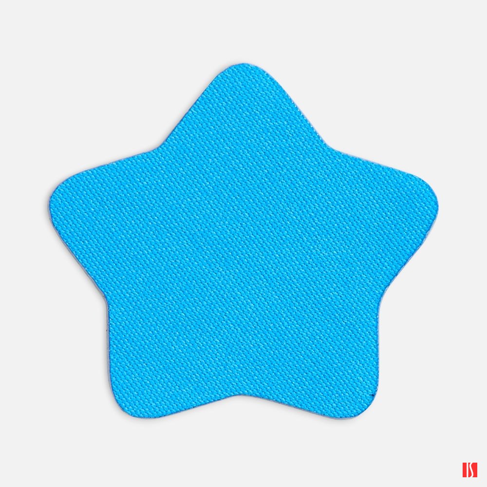 Наклейка тканевая Lunga Bial, M, голубая