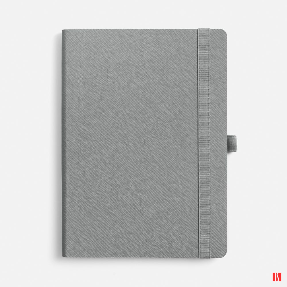 Ежедневник Peel Flex, недатированный, серый