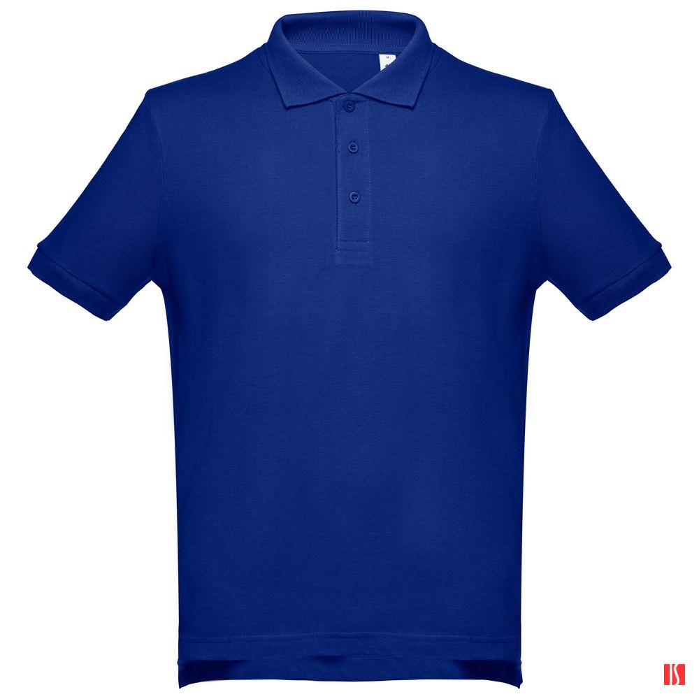 Рубашка поло мужская Adam, ярко-синяя