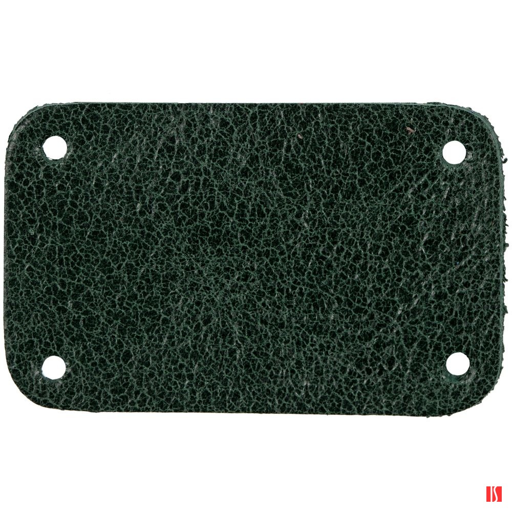 Лейбл кожаный Beta, S, зеленый