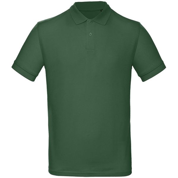 Рубашка поло мужская Inspire, темно-зеленая