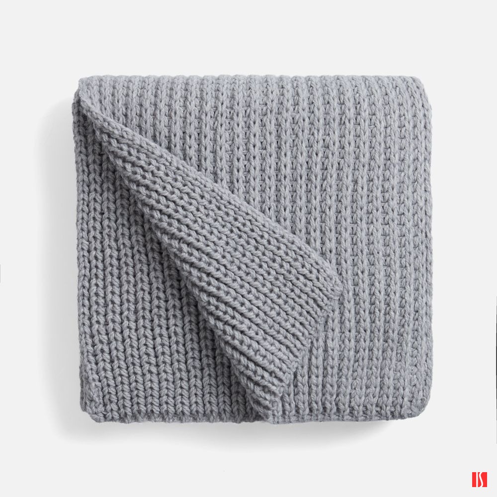 Шарф Nordkapp, светло-серый меланж