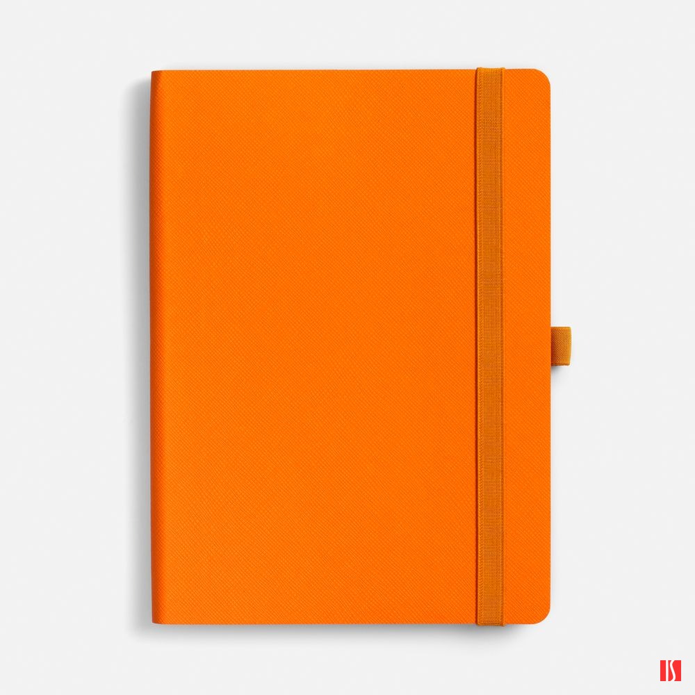 Ежедневник Peel Flex, недатированный, оранжевый