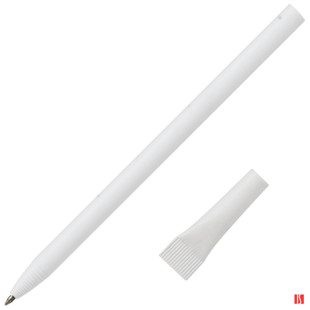 Ручка шариковая Carton Plus, белая