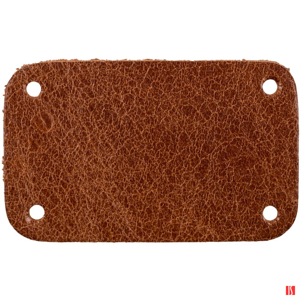 Лейбл кожаный Beta, S, горчичный