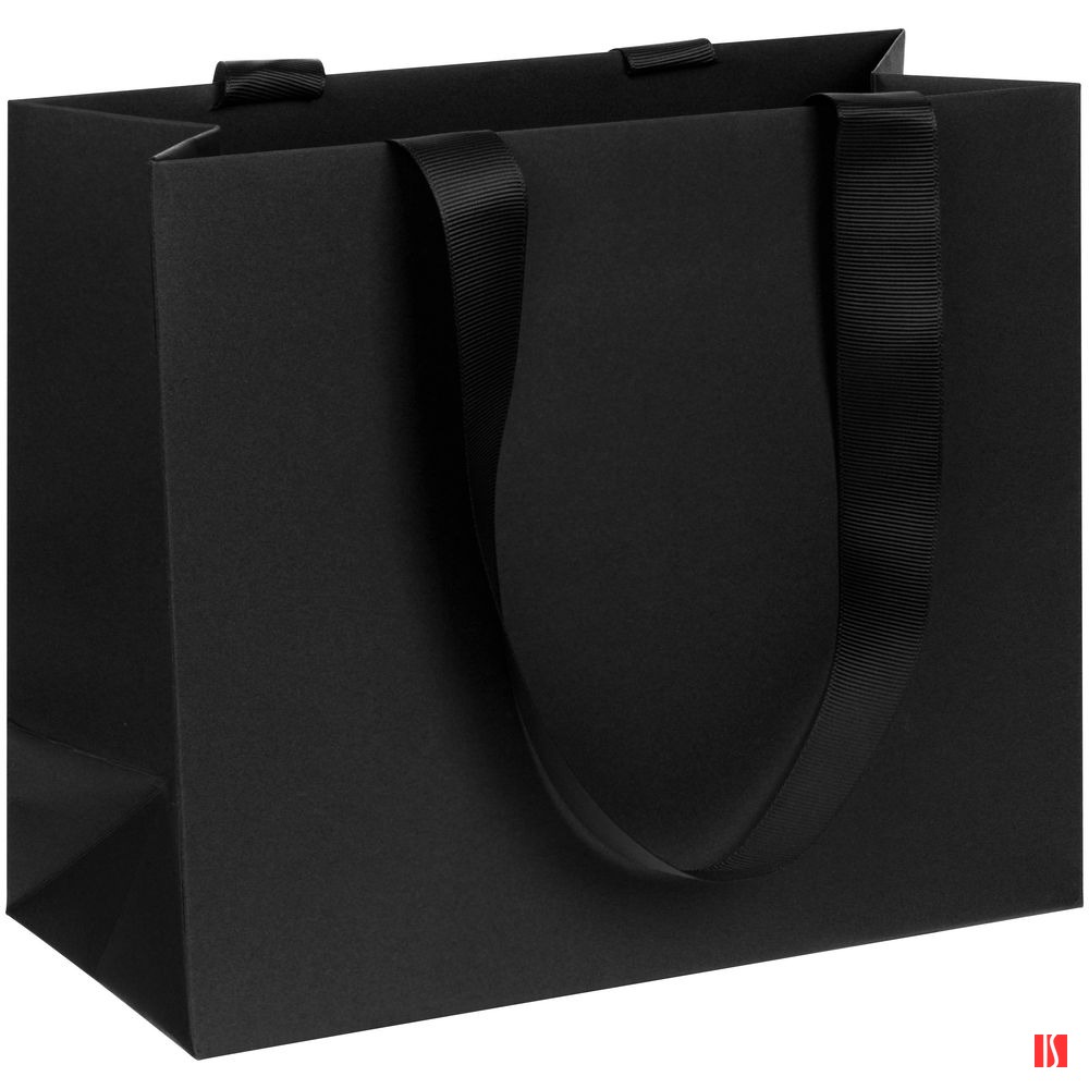 Пакет бумажный Manilla S, черный