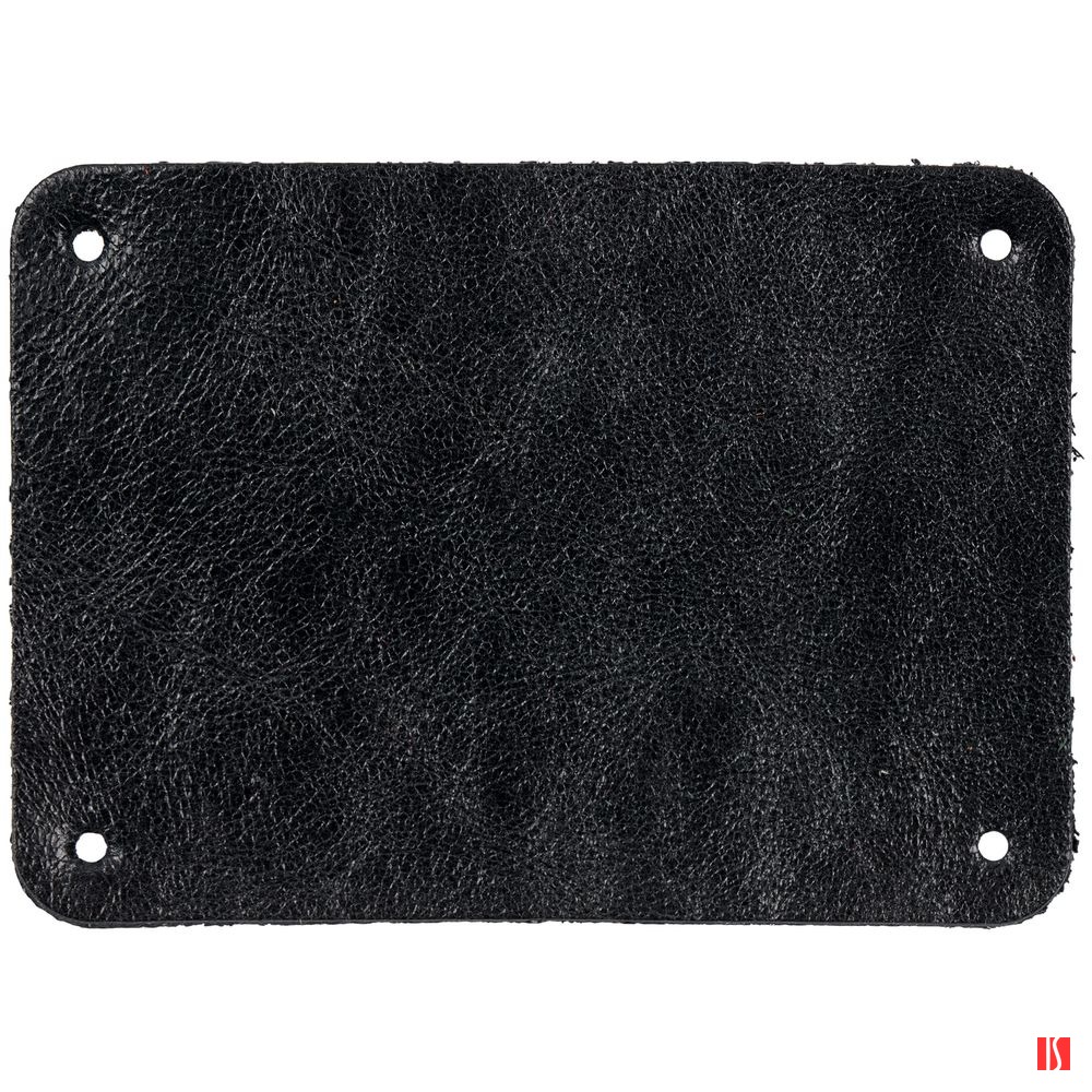 Лейбл кожаный Beta, XL, черный