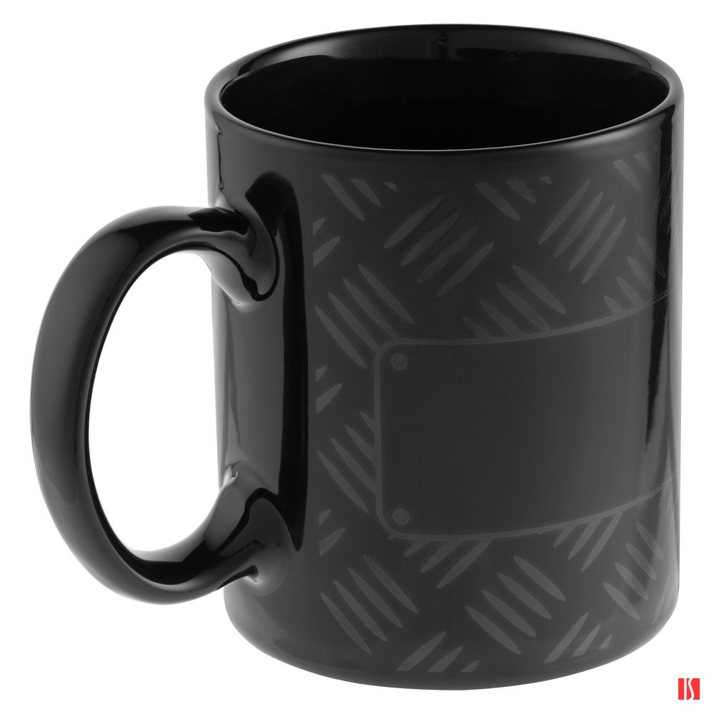 Кружка Hard Work Black, ver.2, черная