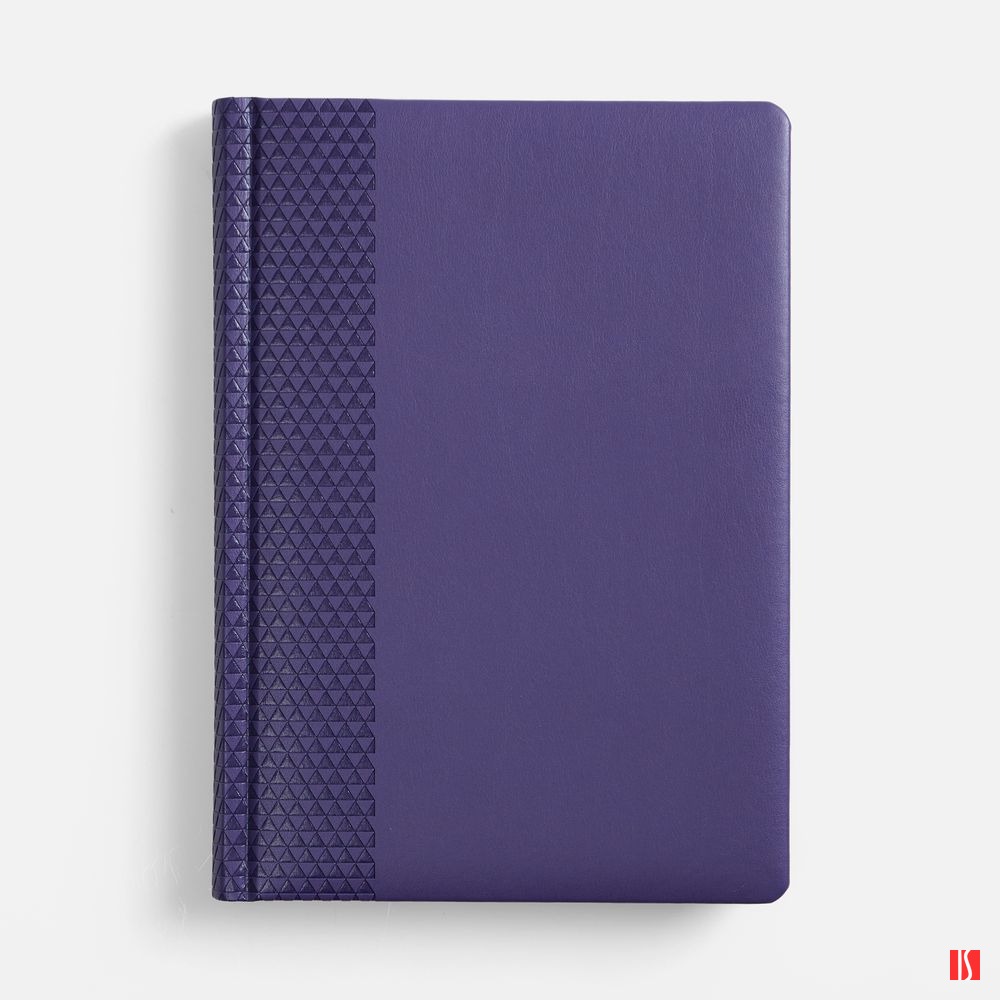 Ежедневник Prizma, недатированный, фиолетовый